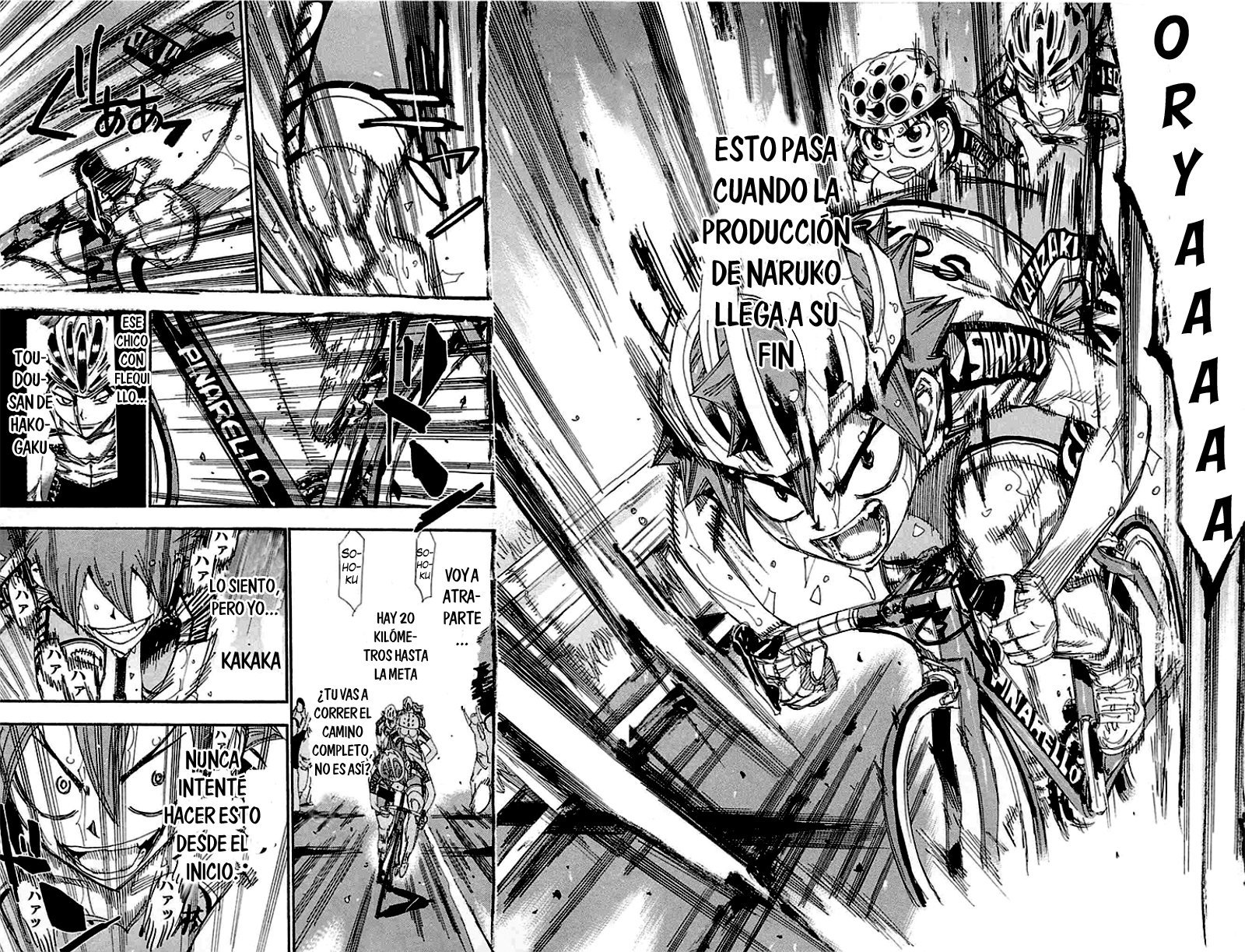 Yowamushi Pedal Capitulo 194: Obstinación página 5