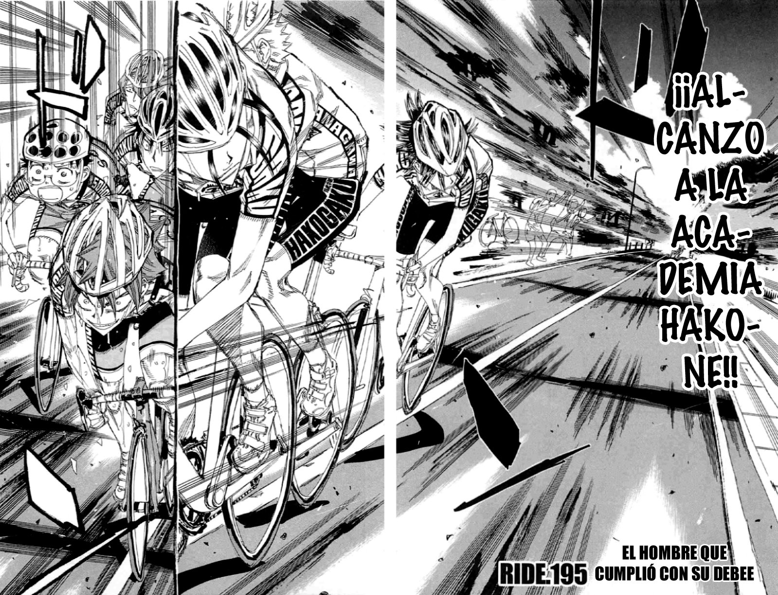 Yowamushi Pedal Capitulo 195: El hombre que cumplió con su deber página 3