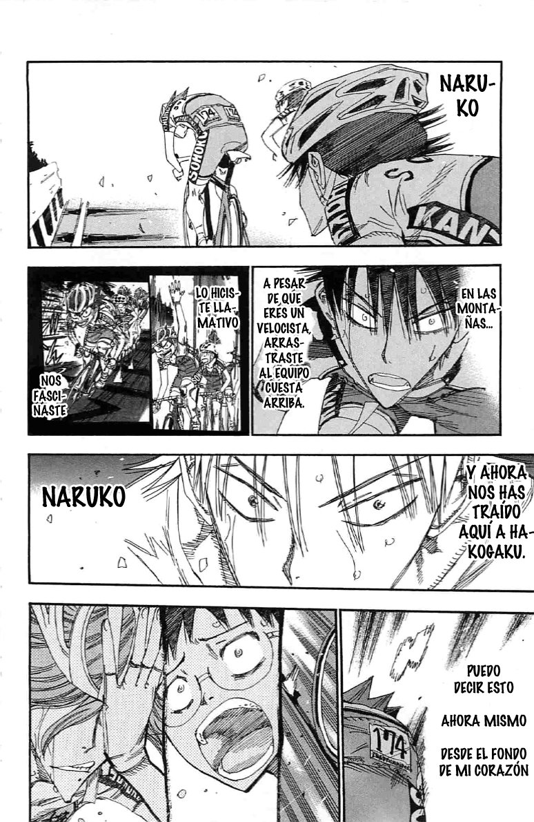 Yowamushi Pedal Capitulo 195: El hombre que cumplió con su deber página 4