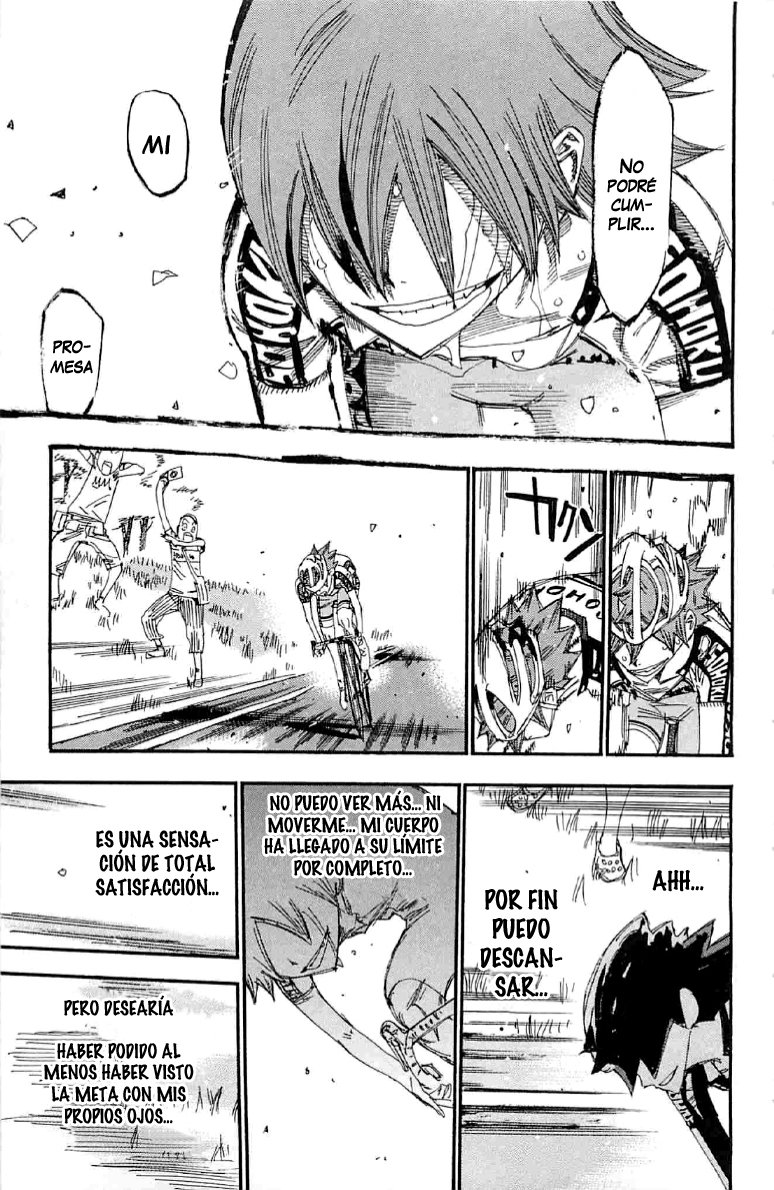 Yowamushi Pedal Capitulo 195: El hombre que cumplió con su deber página 9