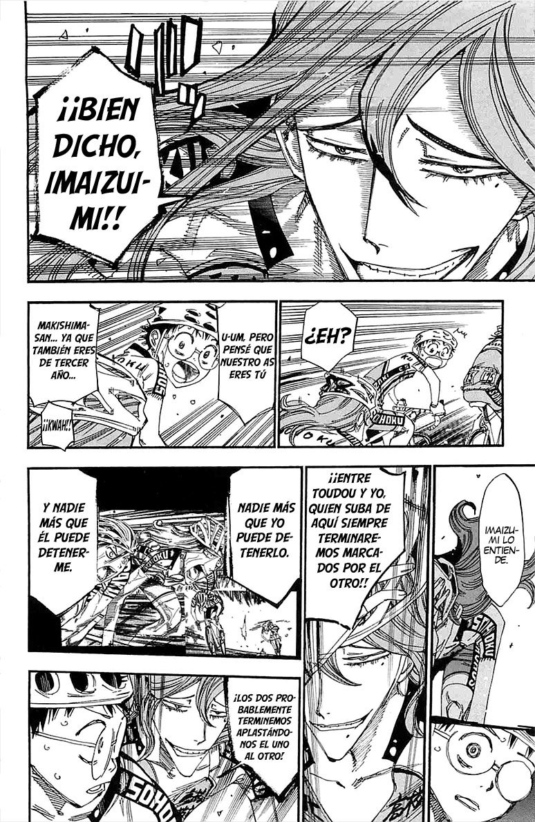 Yowamushi Pedal Capitulo 196: ¡El As Imaizumi! página 3