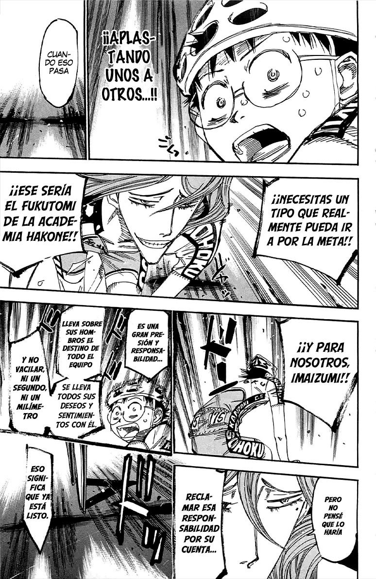Yowamushi Pedal Capitulo 196: ¡El As Imaizumi! página 4
