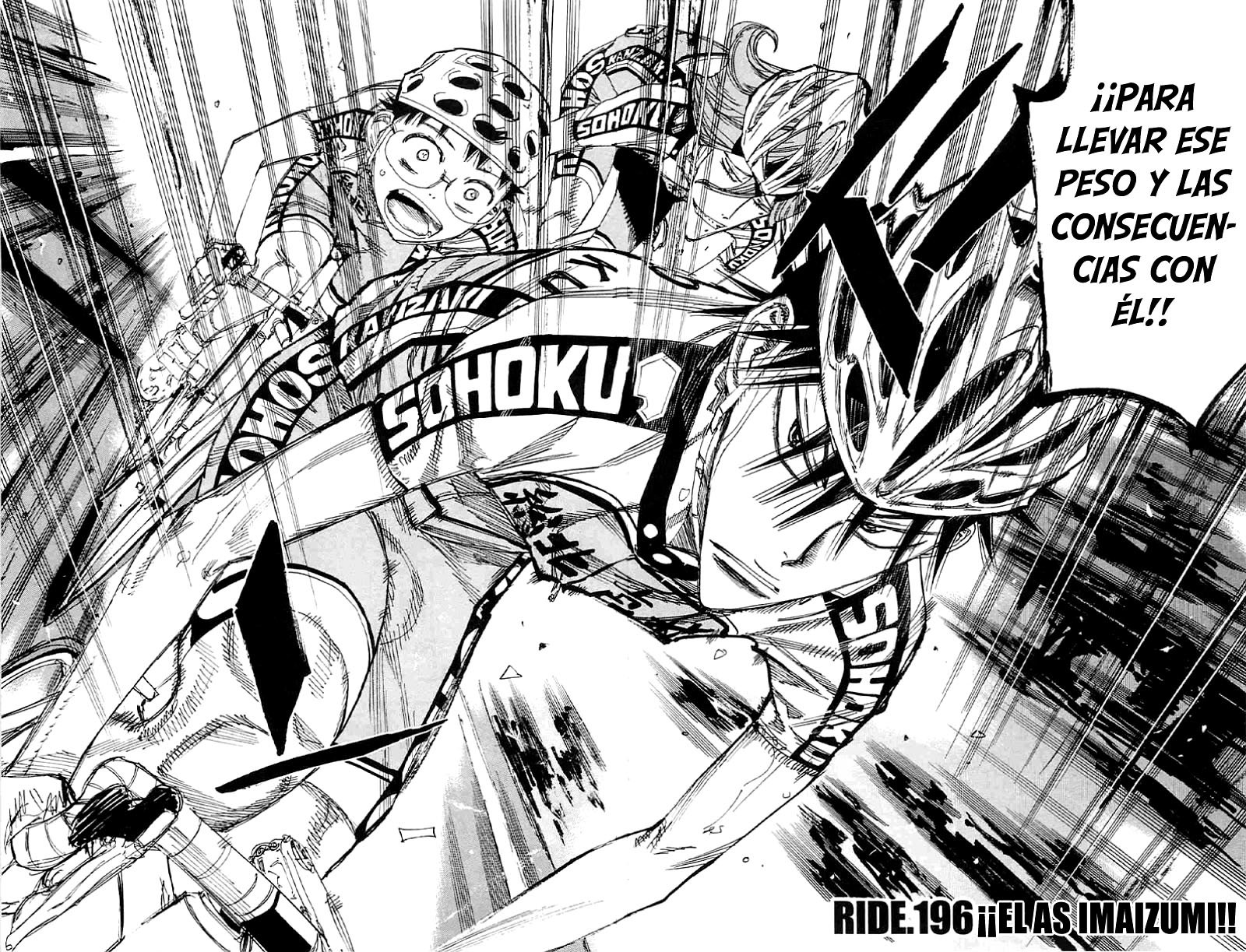 Yowamushi Pedal Capitulo 196: ¡El As Imaizumi! página 5
