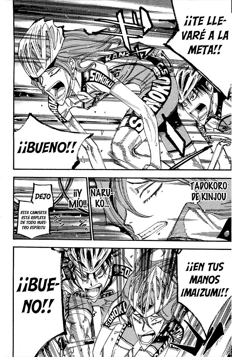 Yowamushi Pedal Capitulo 196: ¡El As Imaizumi! página 9
