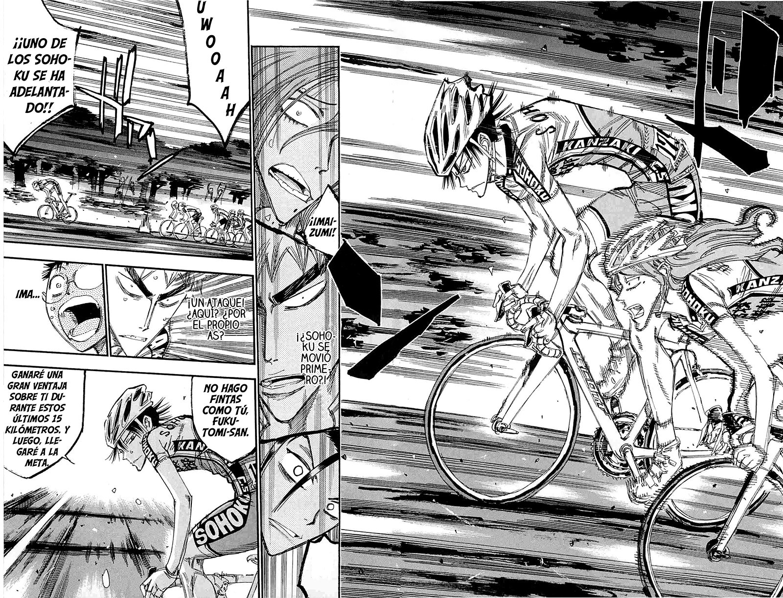 Yowamushi Pedal Capitulo 197: Evolución página 8