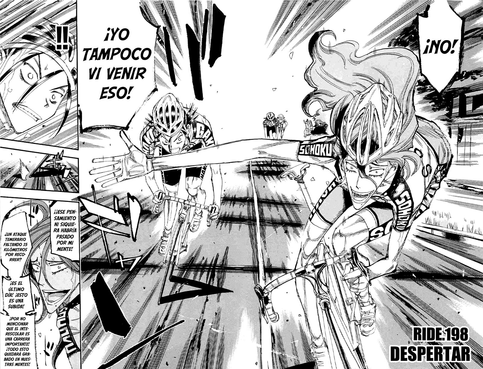 Yowamushi Pedal Capitulo 198: Despertar página 3