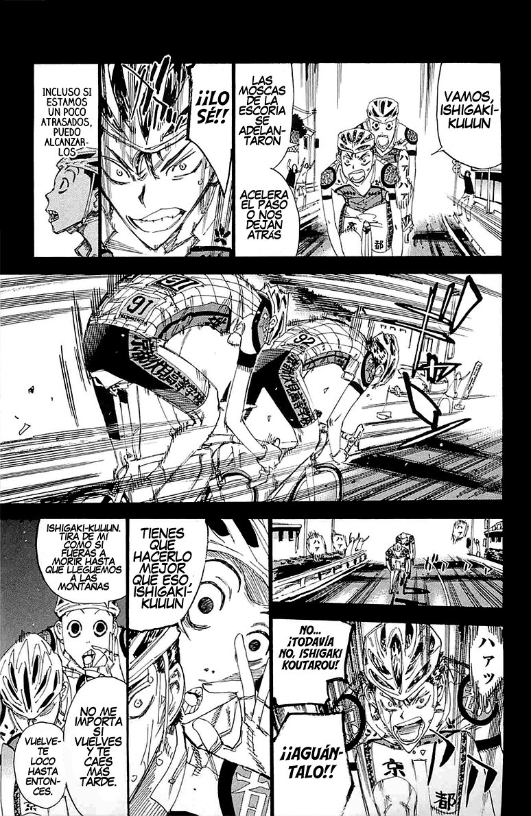 Yowamushi Pedal Capitulo 199: El hombre persistente página 12