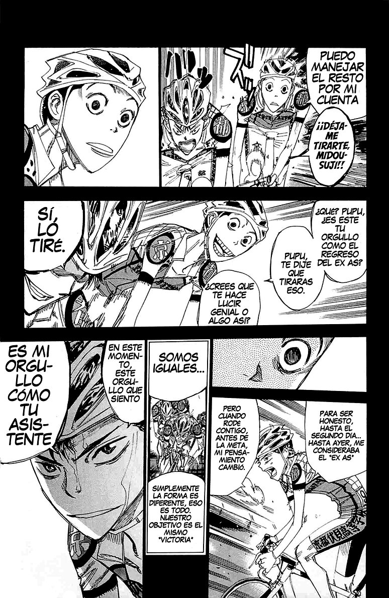 Yowamushi Pedal Capitulo 199: El hombre persistente página 14