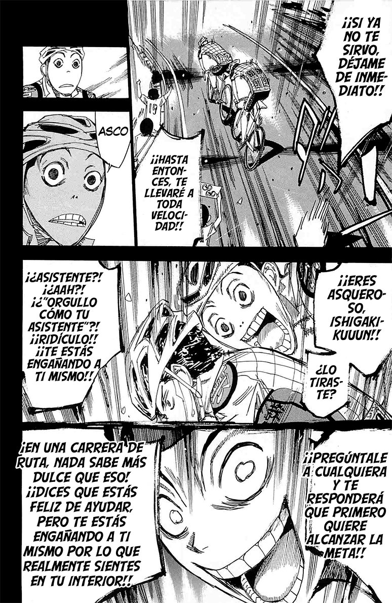 Yowamushi Pedal Capitulo 199: El hombre persistente página 15
