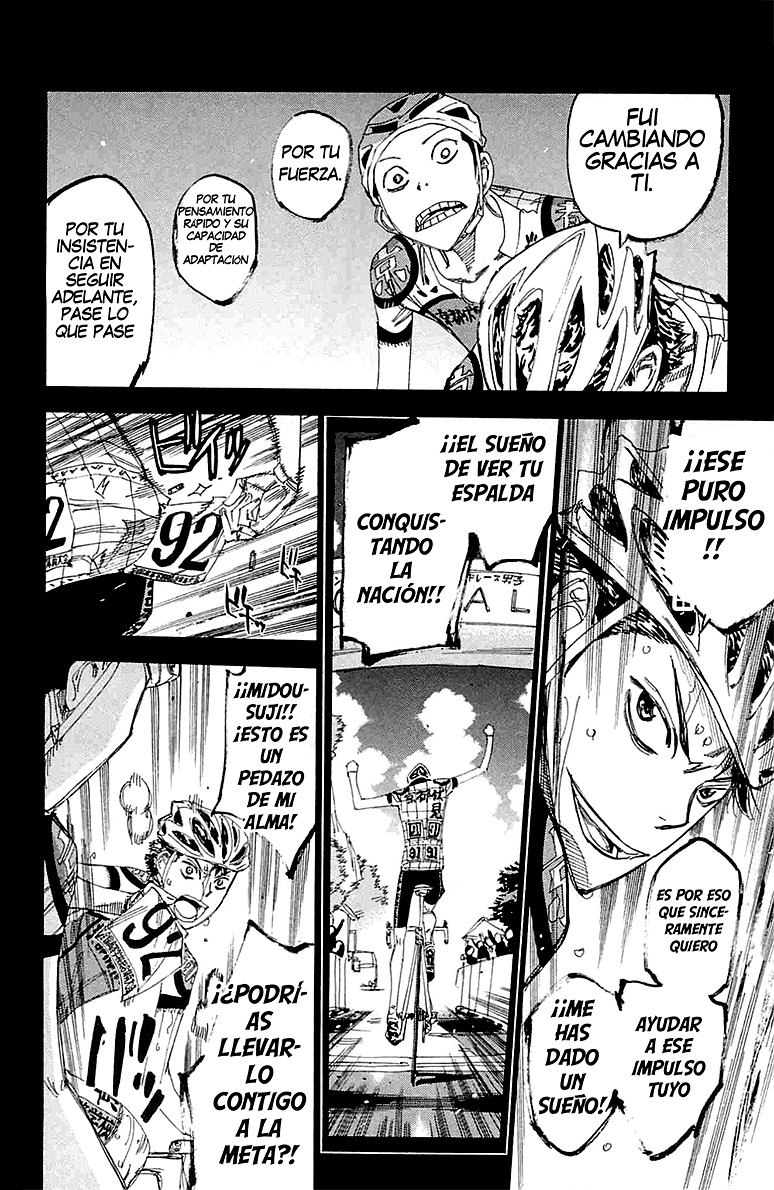 Yowamushi Pedal Capitulo 199: El hombre persistente página 17