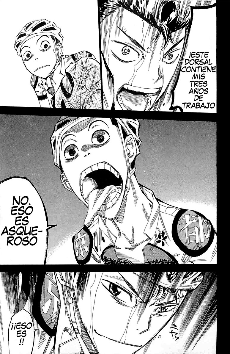 Yowamushi Pedal Capitulo 199: El hombre persistente página 18