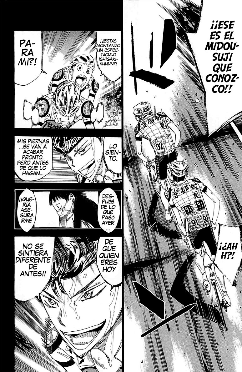 Yowamushi Pedal Capitulo 199: El hombre persistente página 19