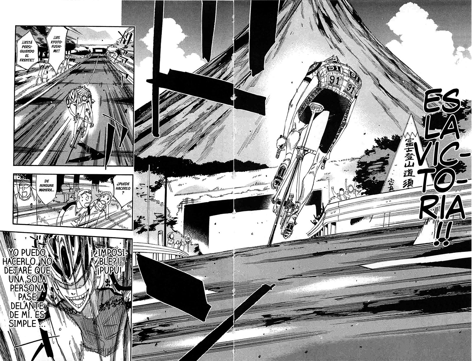 Yowamushi Pedal Capitulo 199: El hombre persistente página 21