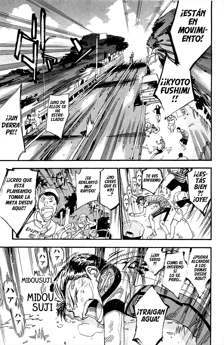 Yowamushi Pedal Capitulo 199: El hombre persistente página 5