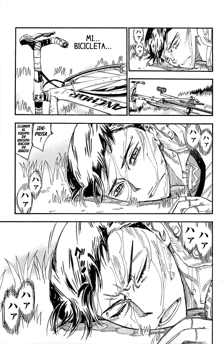 Yowamushi Pedal Capitulo 199: El hombre persistente página 7