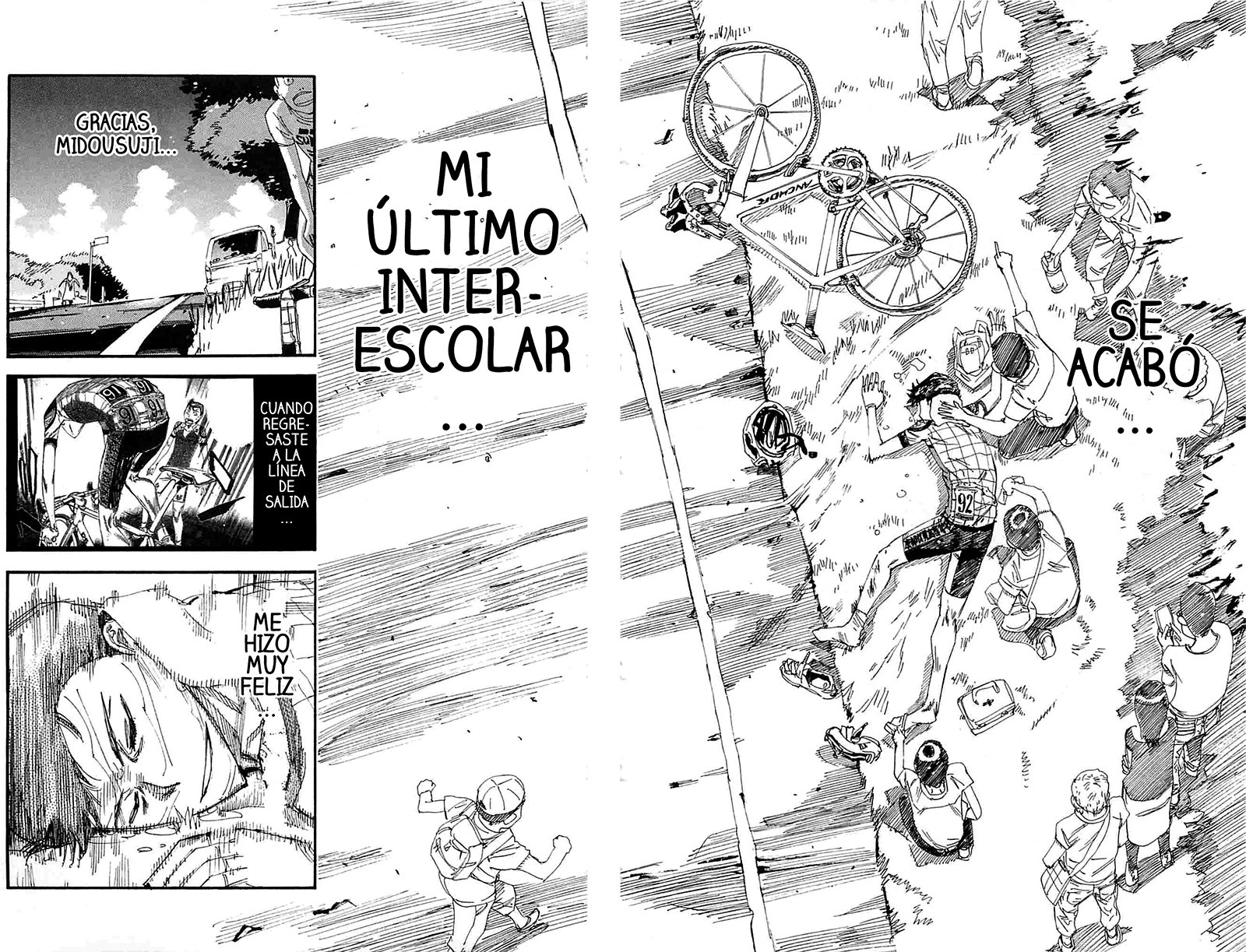 Yowamushi Pedal Capitulo 199: El hombre persistente página 8