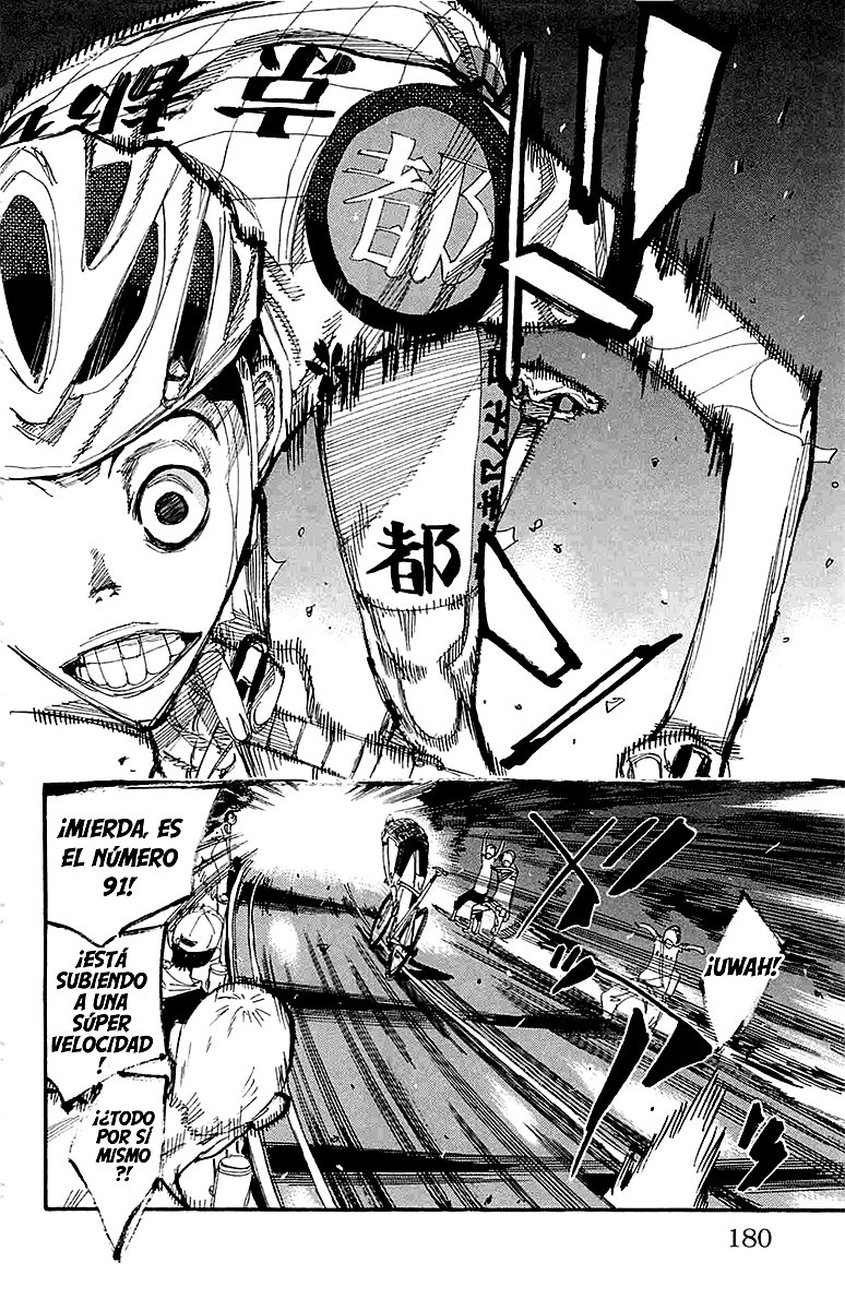 Yowamushi Pedal Capitulo 199: El hombre persistente página 9