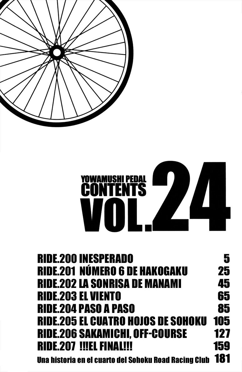 Yowamushi Pedal Capitulo 200: Inesperado página 4