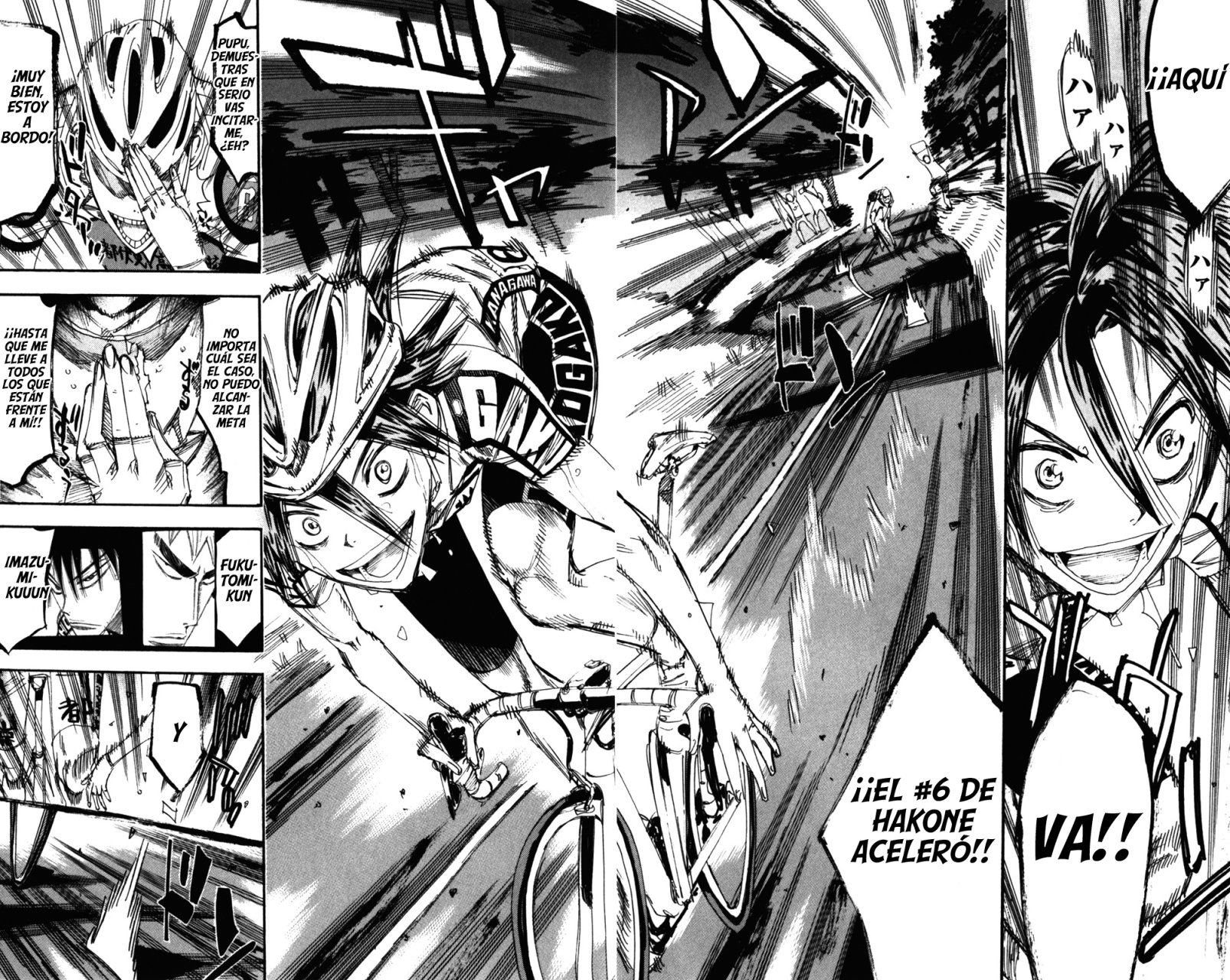 Yowamushi Pedal Capitulo 201: El dorsal 6 de Hakone página 14