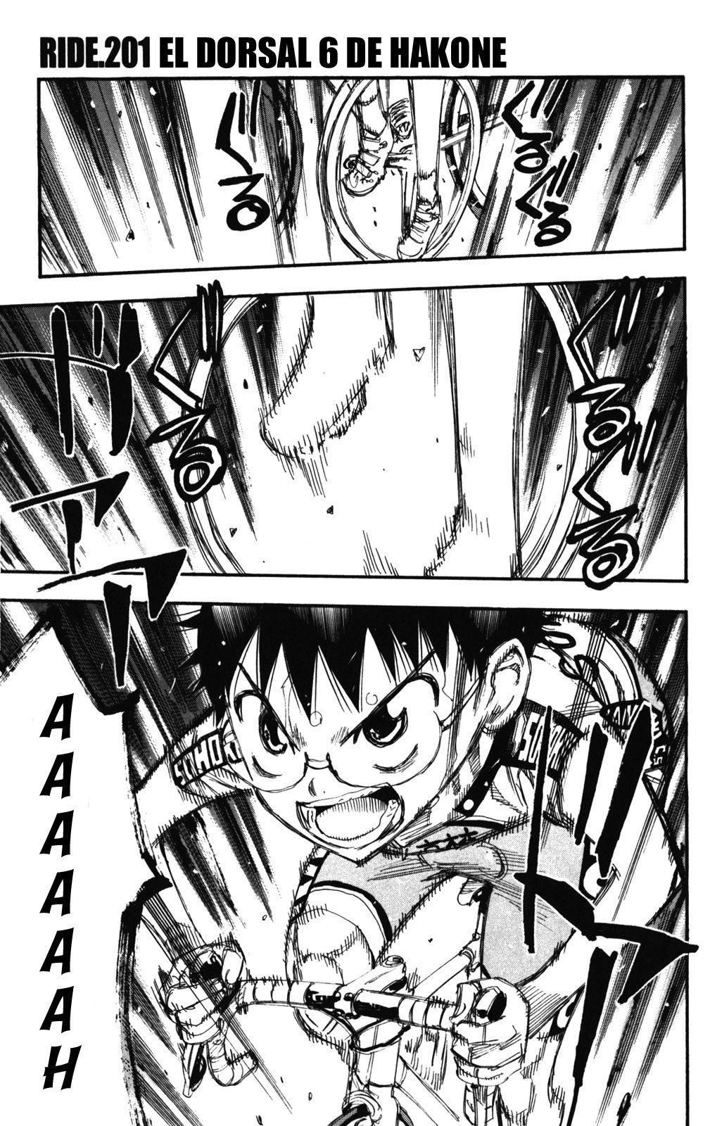Yowamushi Pedal Capitulo 201: El dorsal 6 de Hakone página 2