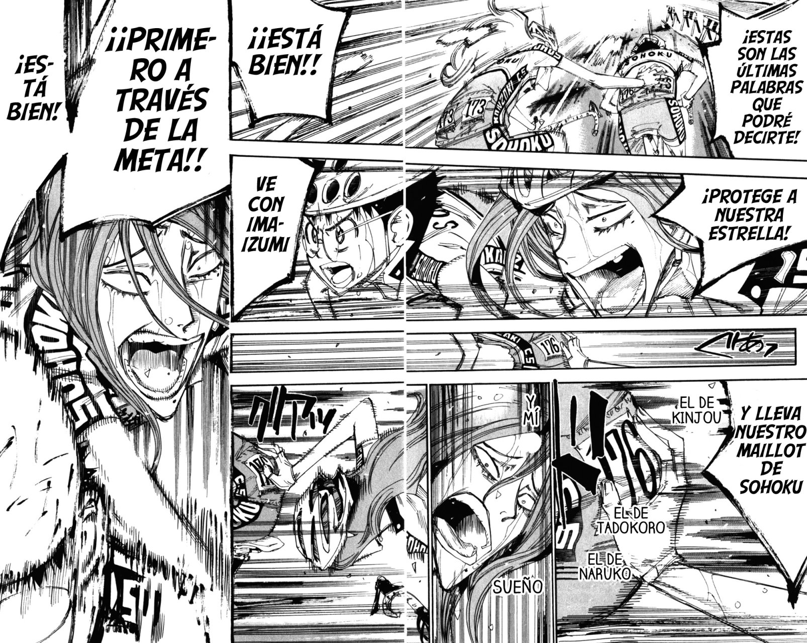 Yowamushi Pedal Capitulo 201: El dorsal 6 de Hakone página 3