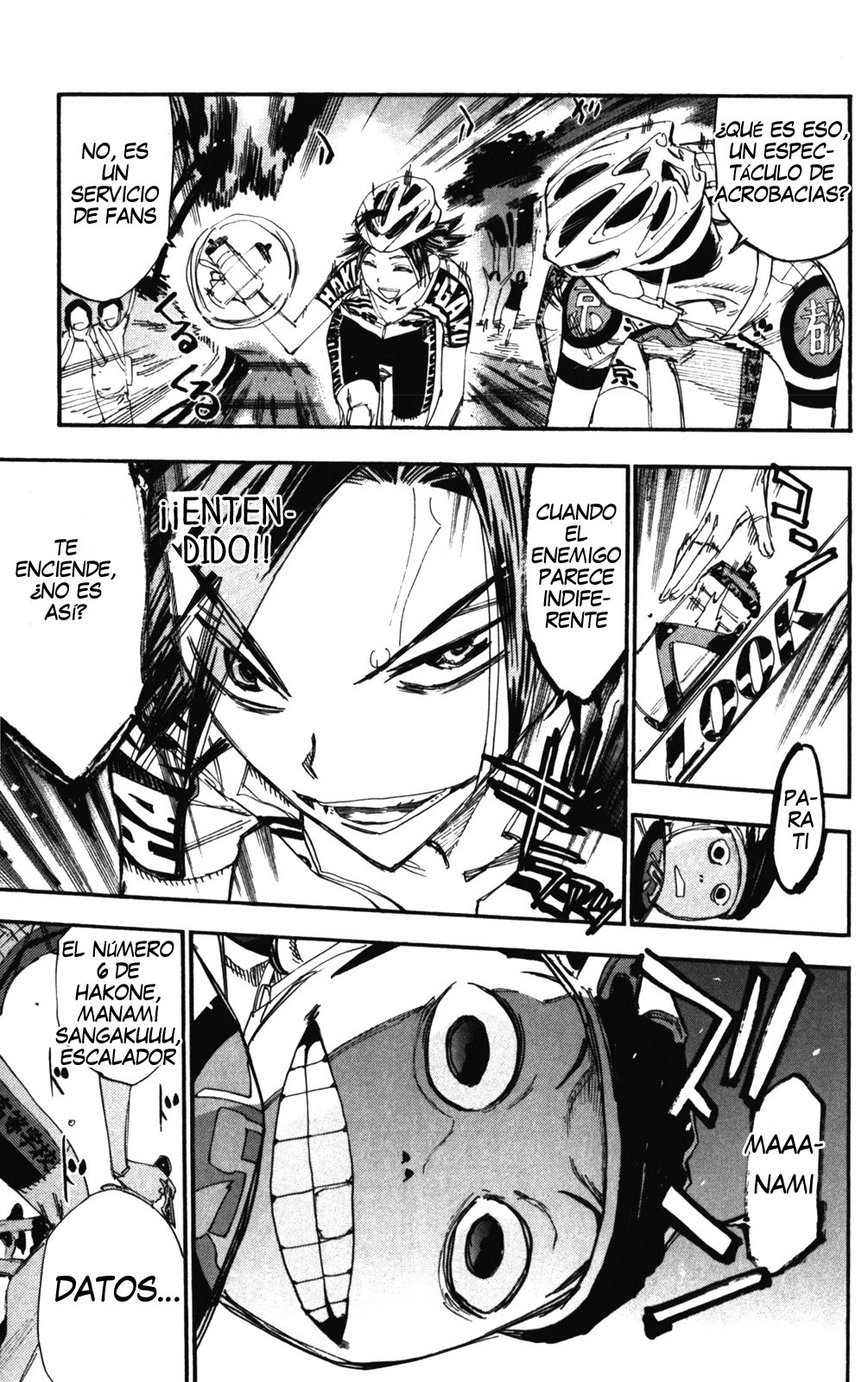 Yowamushi Pedal Capitulo 201: El dorsal 6 de Hakone página 8