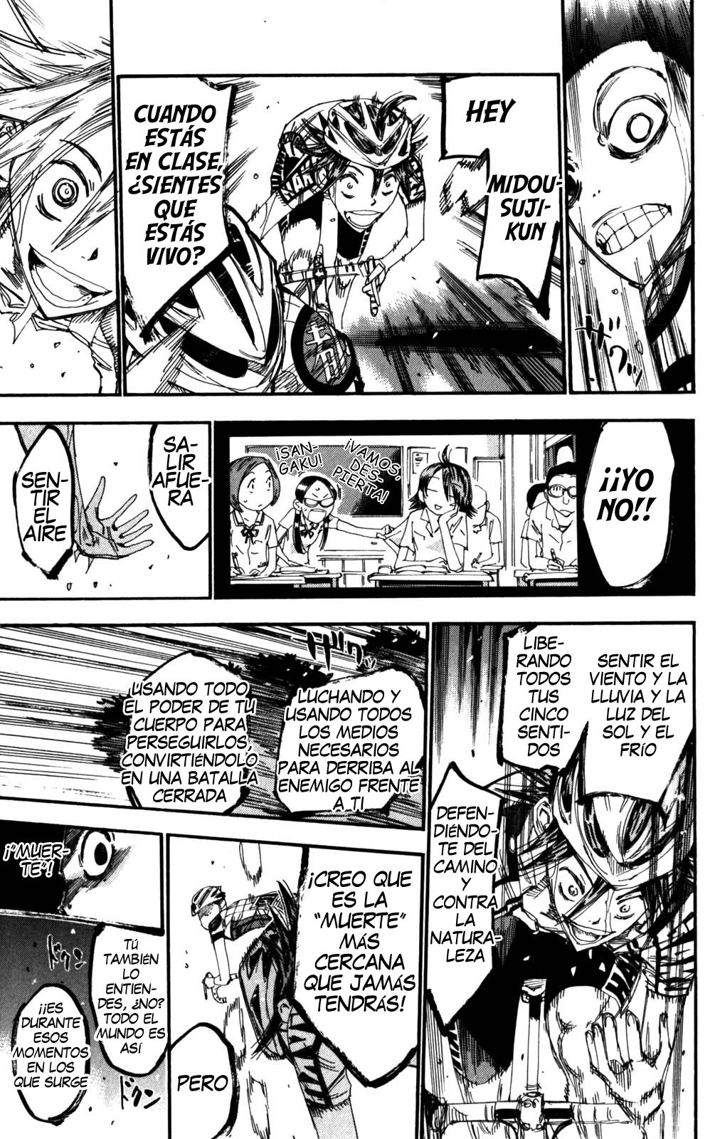 Yowamushi Pedal Capitulo 202: La sonrisa de Manami página 15