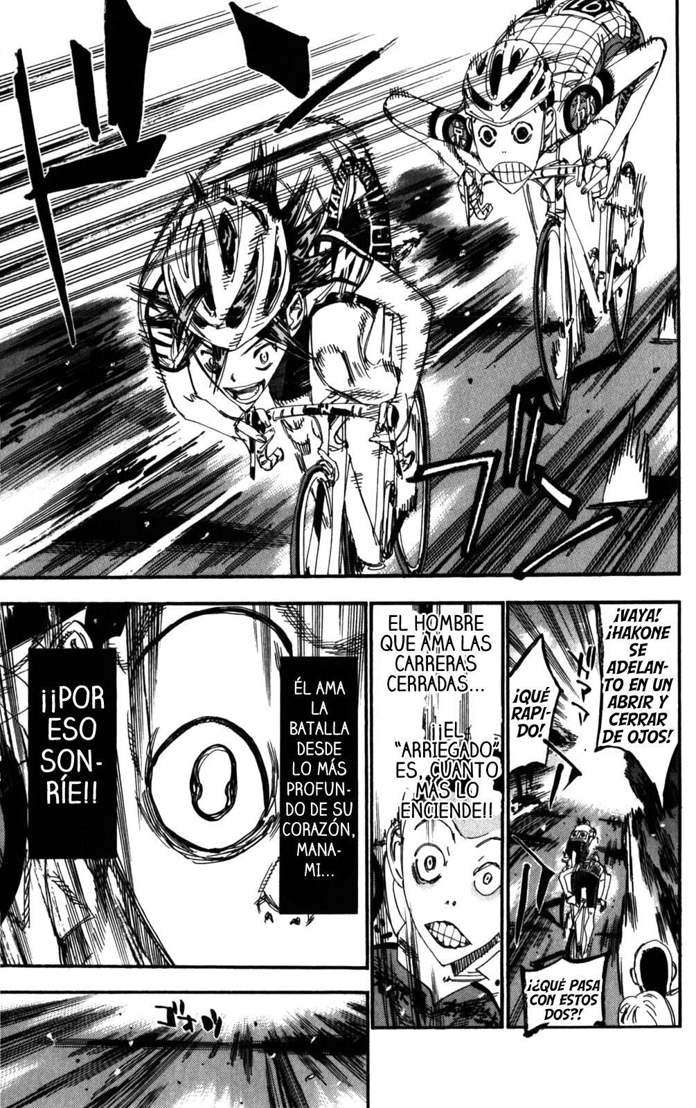 Yowamushi Pedal Capitulo 202: La sonrisa de Manami página 17