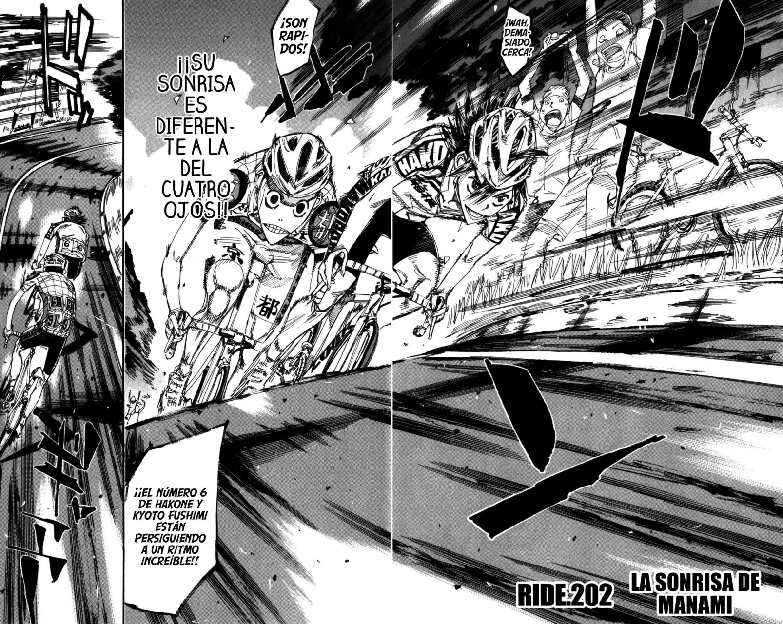 Yowamushi Pedal Capitulo 202: La sonrisa de Manami página 3
