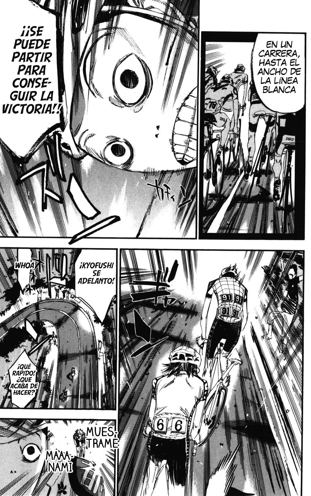 Yowamushi Pedal Capitulo 202: La sonrisa de Manami página 5