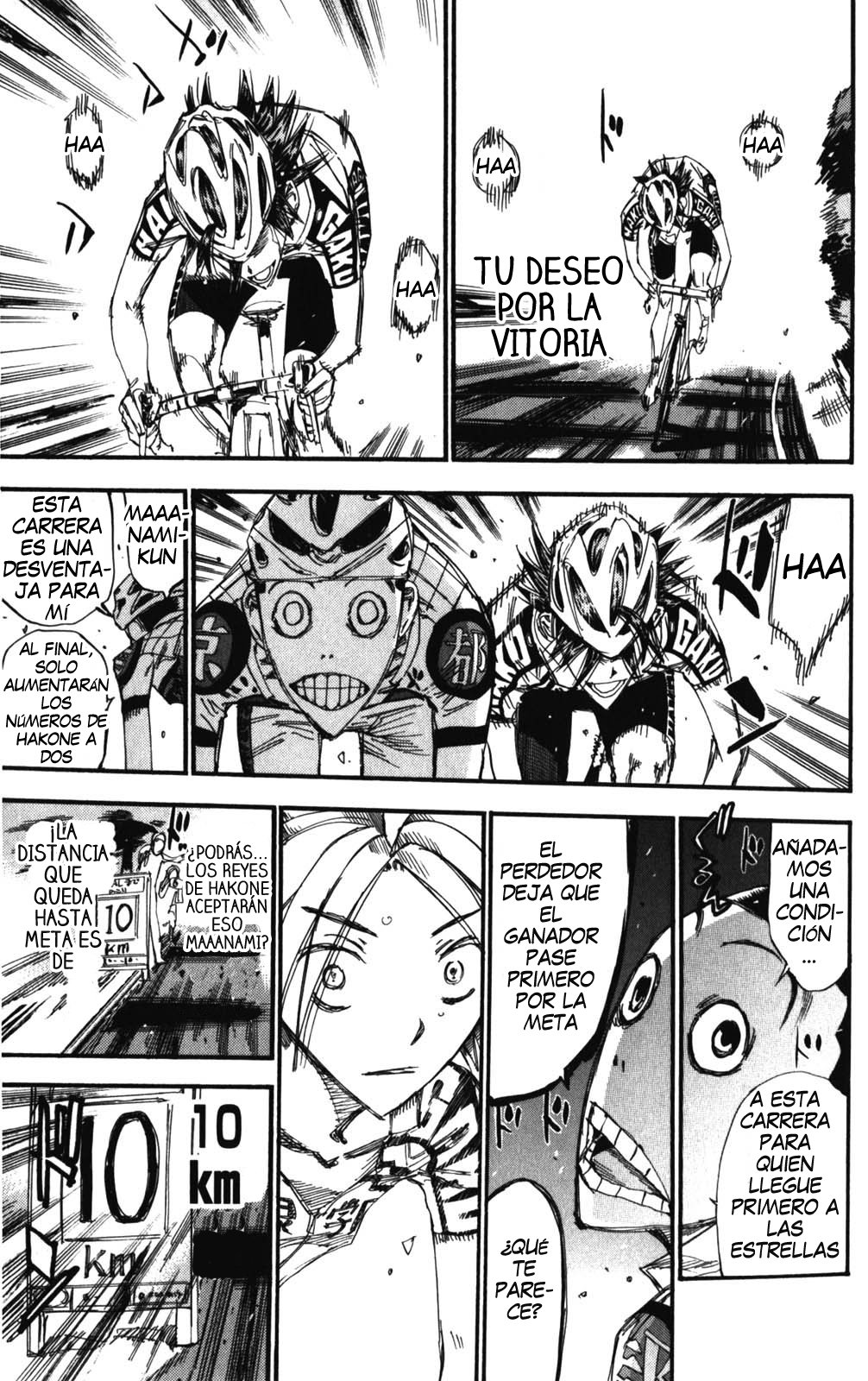 Yowamushi Pedal Capitulo 202: La sonrisa de Manami página 7