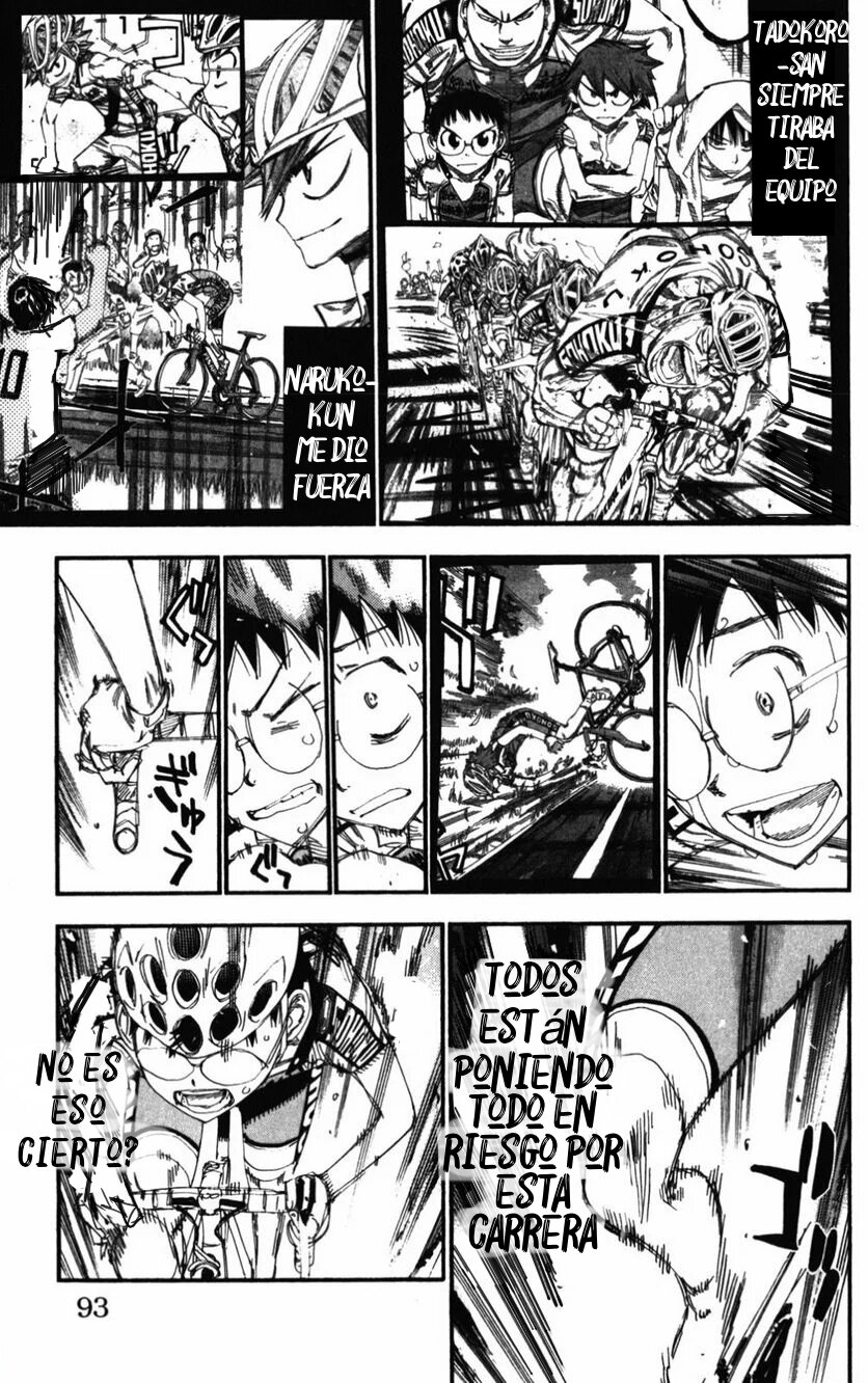Yowamushi Pedal Capitulo 204 página 9