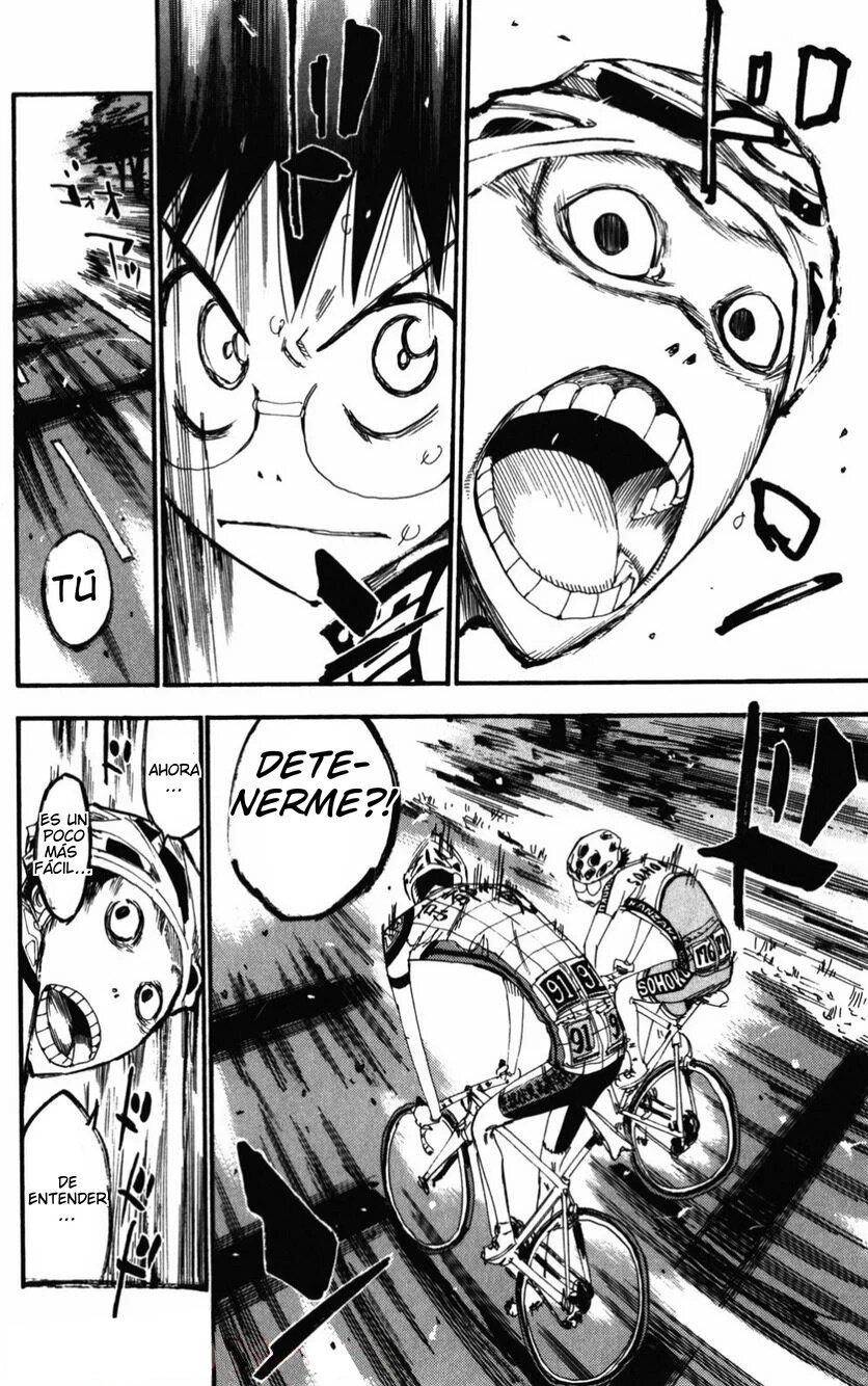 Yowamushi Pedal Capitulo 205: El cuatro ojos del sohoku página 10