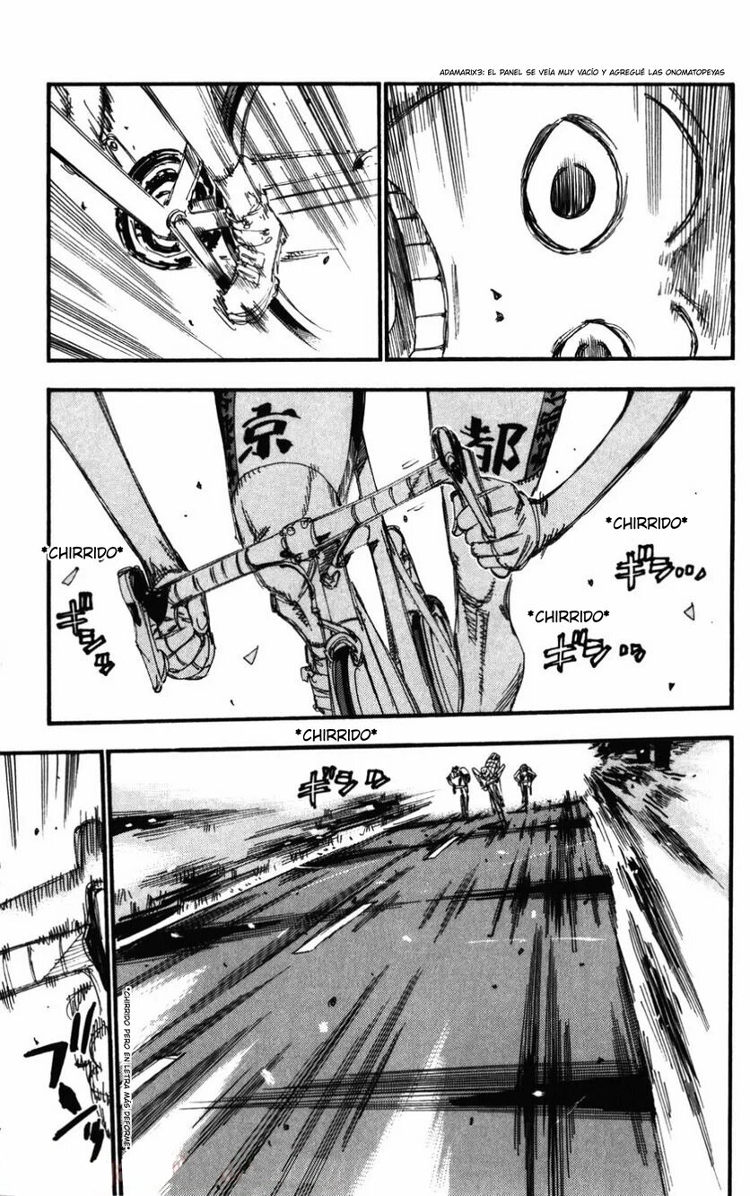 Yowamushi Pedal Capitulo 205: El cuatro ojos del sohoku página 11