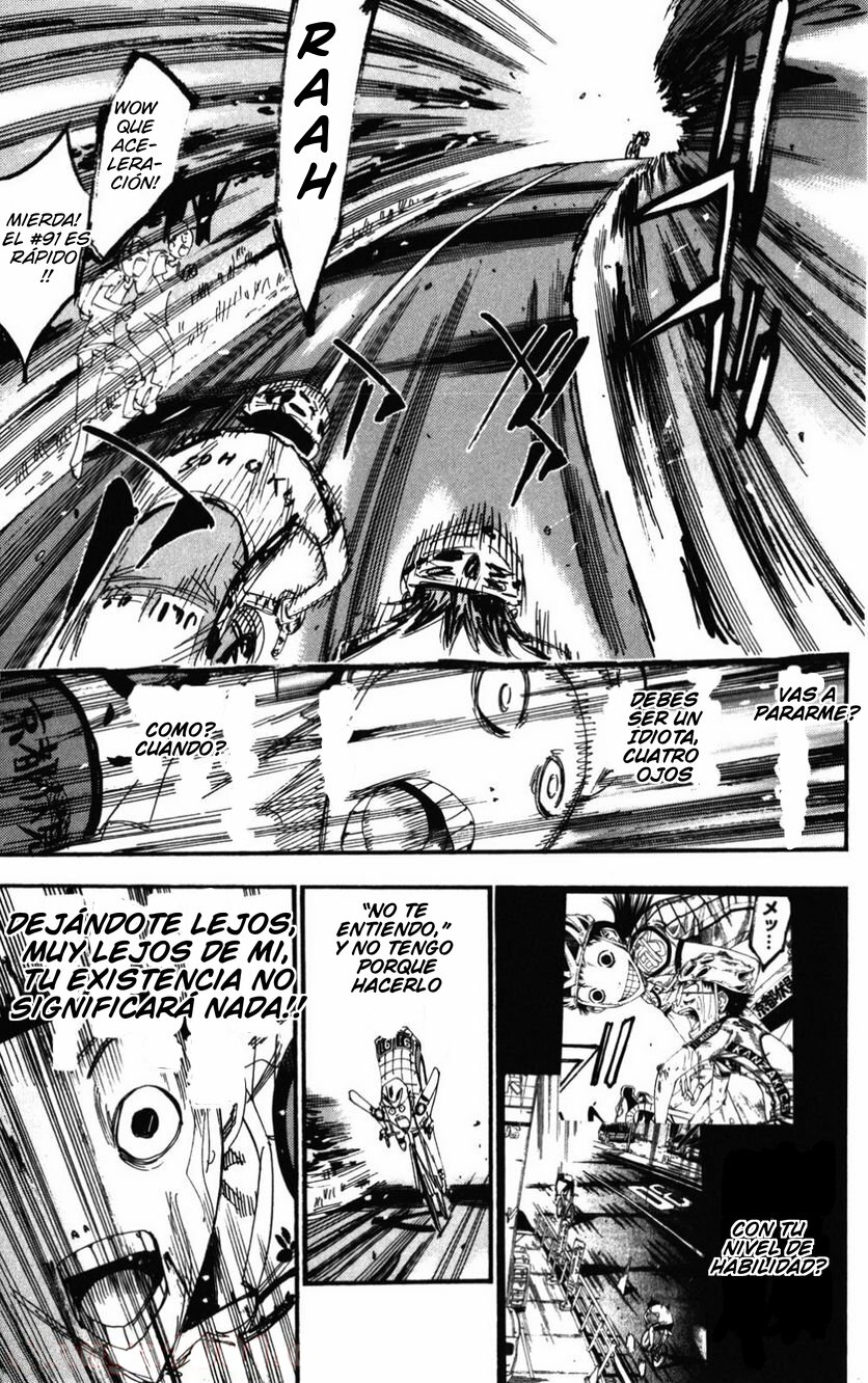 Yowamushi Pedal Capitulo 205: El cuatro ojos del sohoku página 13