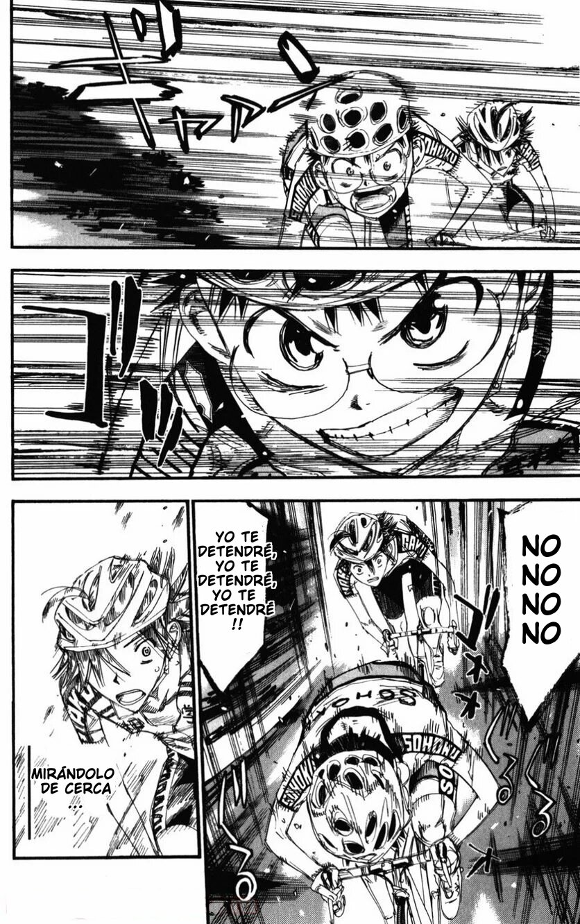 Yowamushi Pedal Capitulo 205: El cuatro ojos del sohoku página 14