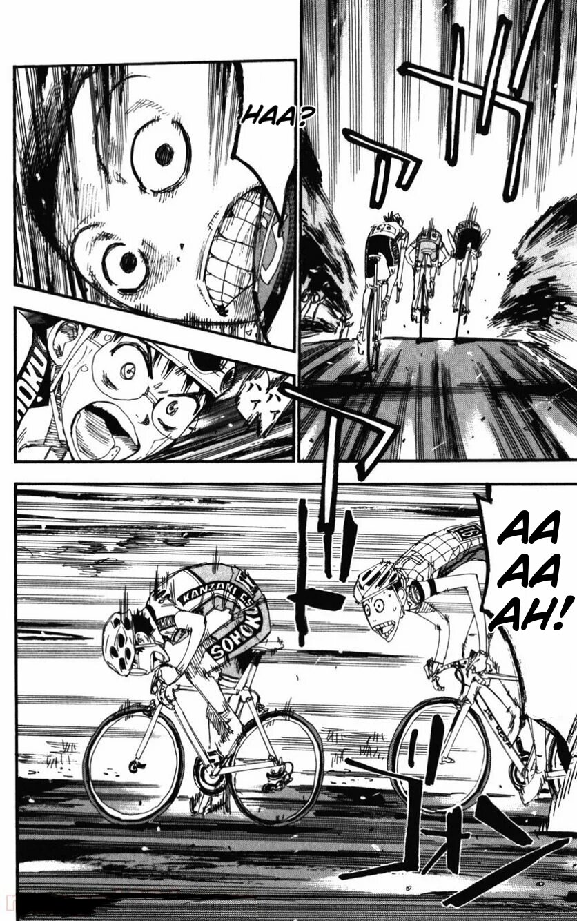 Yowamushi Pedal Capitulo 205: El cuatro ojos del sohoku página 17