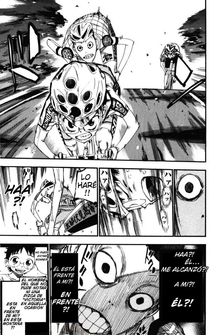 Yowamushi Pedal Capitulo 205: El cuatro ojos del sohoku página 18