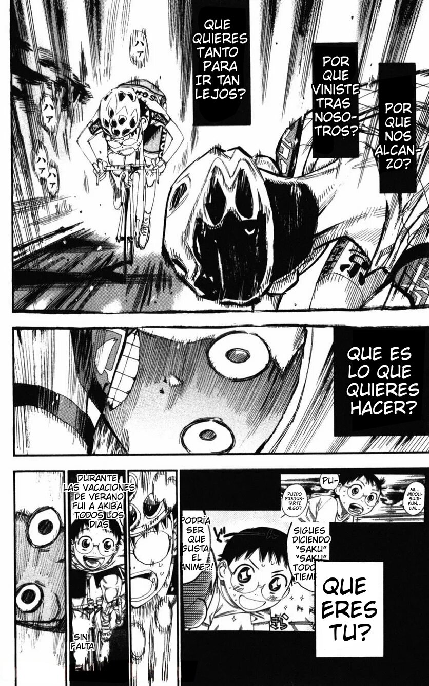 Yowamushi Pedal Capitulo 205: El cuatro ojos del sohoku página 5