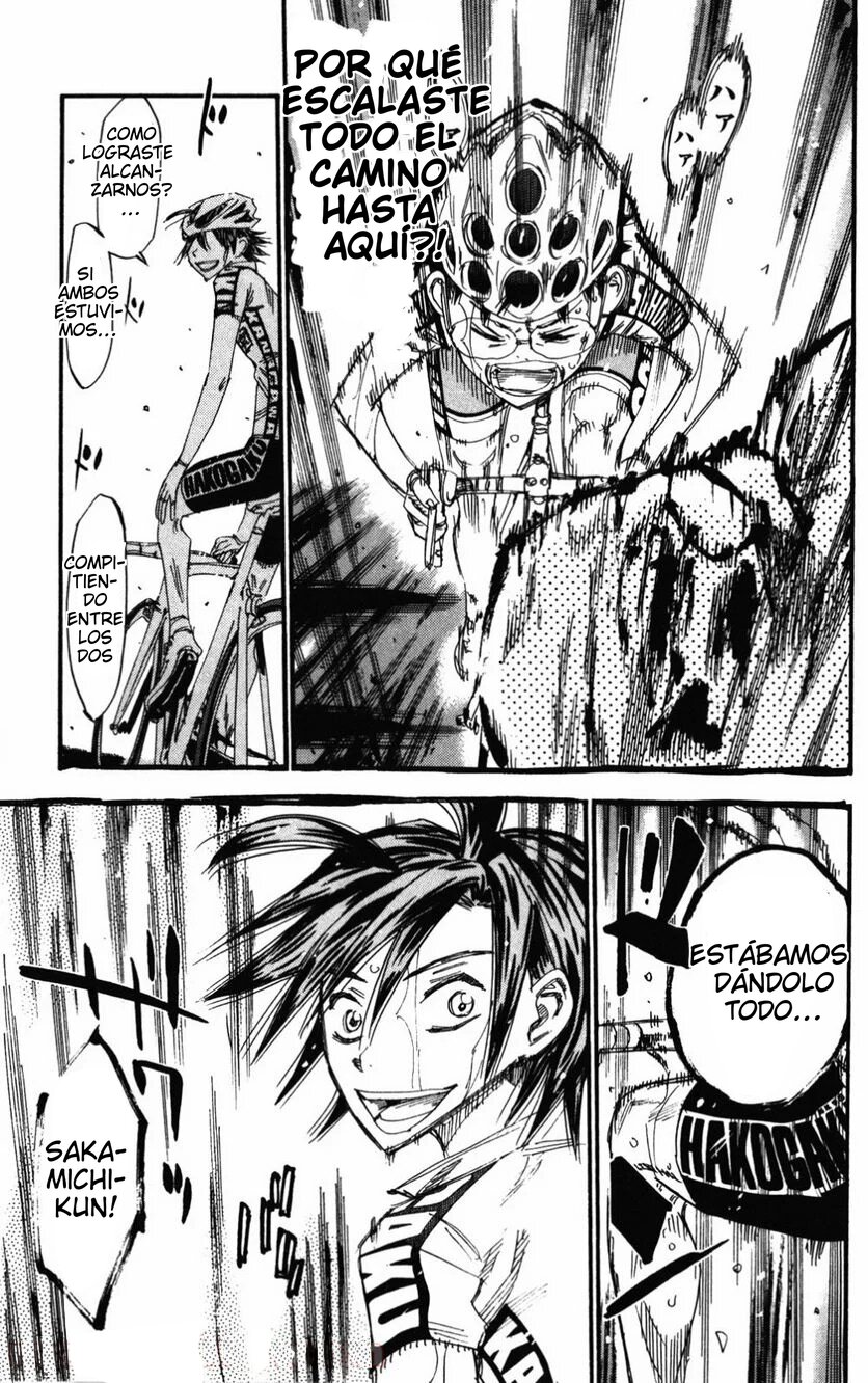 Yowamushi Pedal Capitulo 205: El cuatro ojos del sohoku página 6