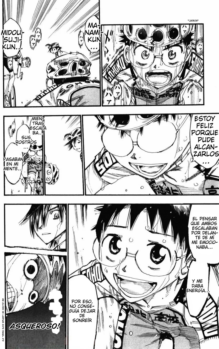 Yowamushi Pedal Capitulo 205: El cuatro ojos del sohoku página 7