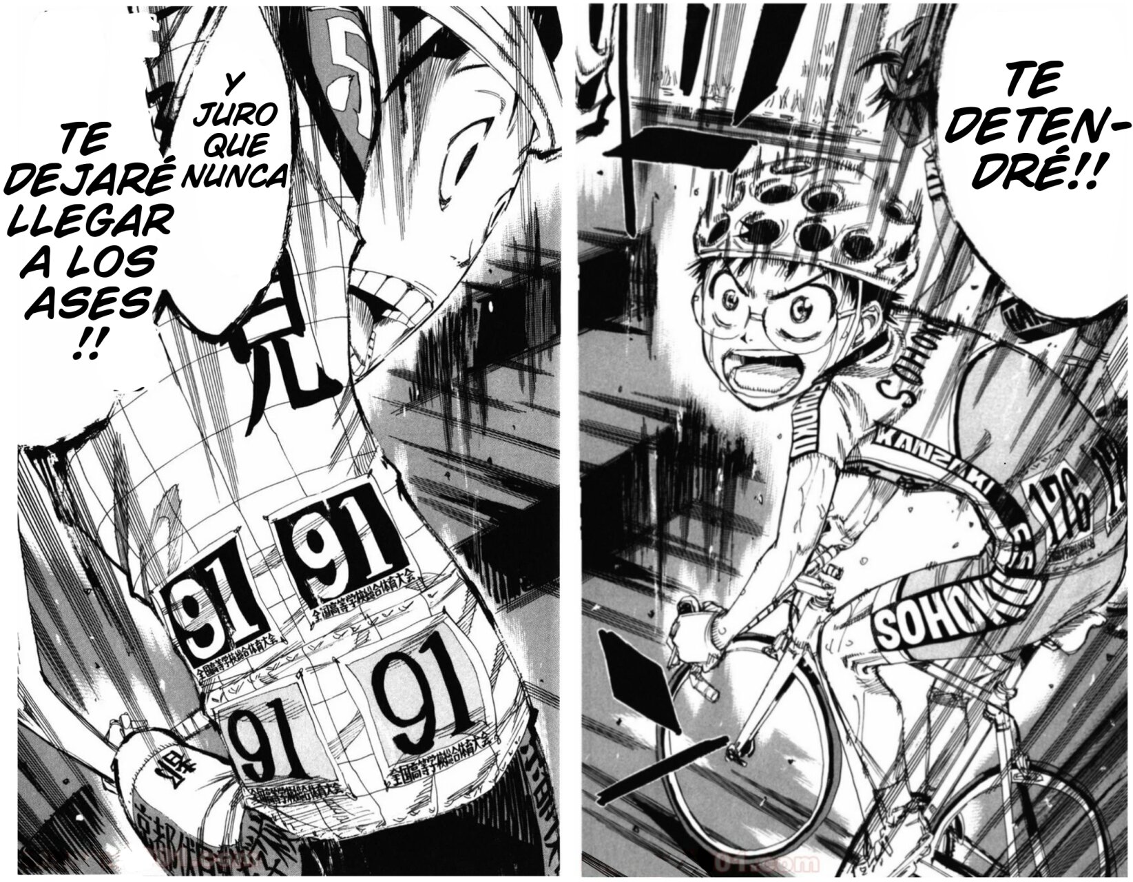Yowamushi Pedal Capitulo 205: El cuatro ojos del sohoku página 9