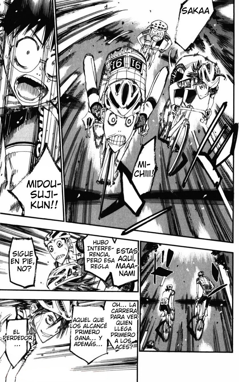 Yowamushi Pedal Capitulo 206: Sakamichi, fuera de la línea página 14