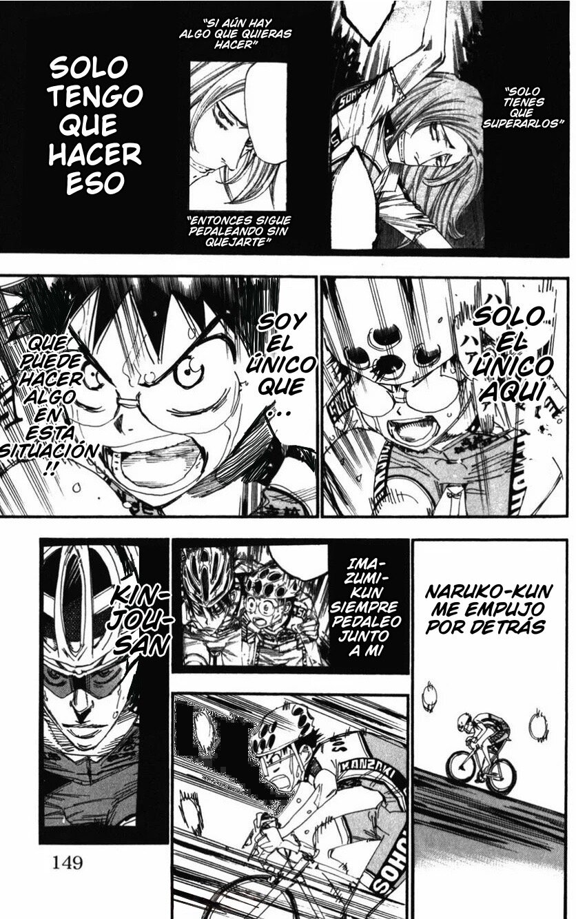 Yowamushi Pedal Capitulo 206: Sakamichi, fuera de la línea página 21