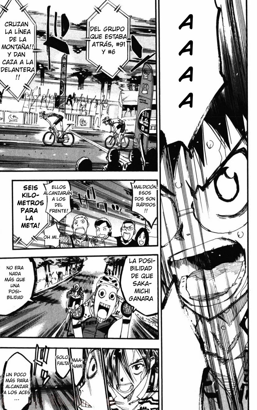 Yowamushi Pedal Capitulo 206: Sakamichi, fuera de la línea página 23