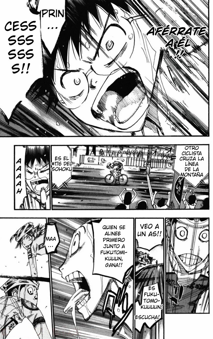 Yowamushi Pedal Capitulo 206: Sakamichi, fuera de la línea página 25