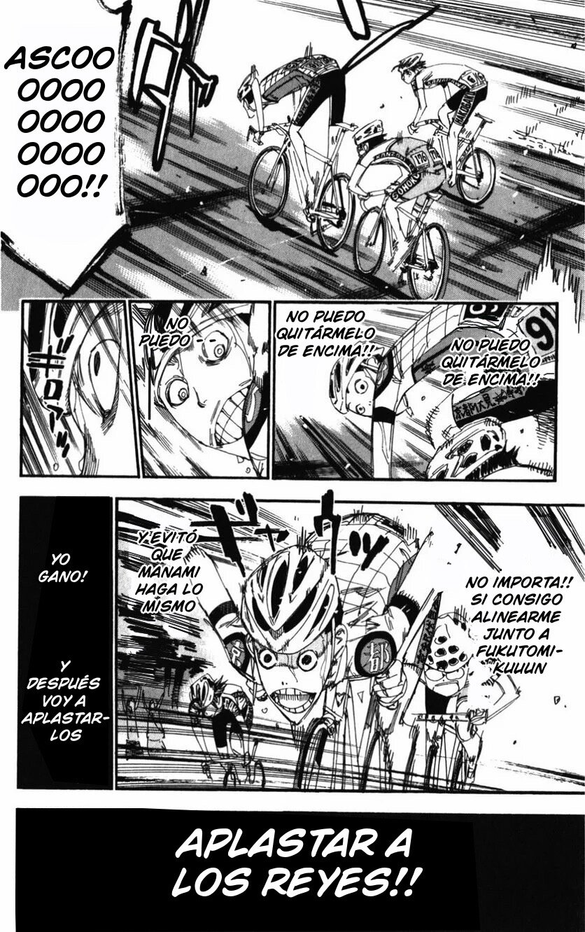 Yowamushi Pedal Capitulo 206: Sakamichi, fuera de la línea página 27