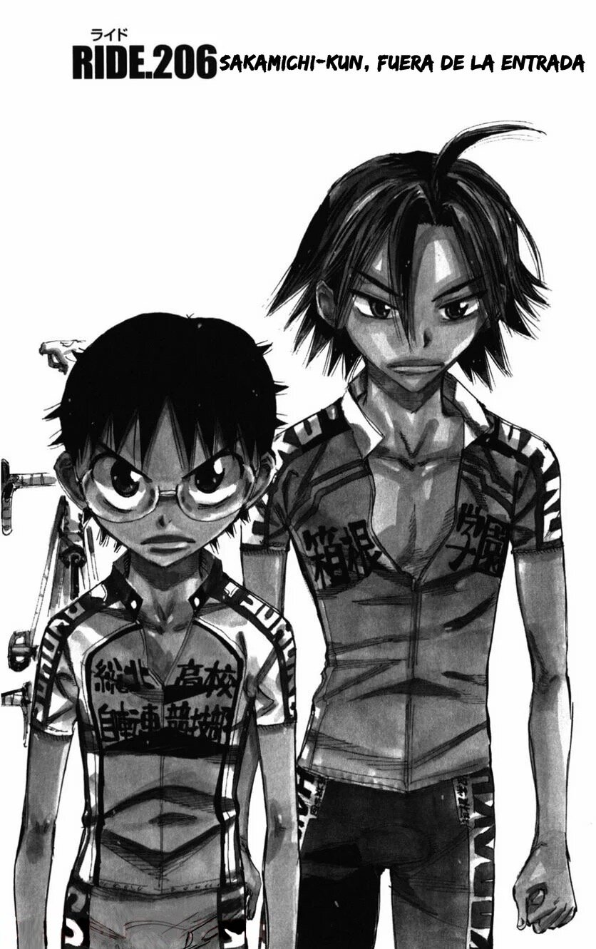 Yowamushi Pedal Capitulo 206: Sakamichi, fuera de la línea página 3