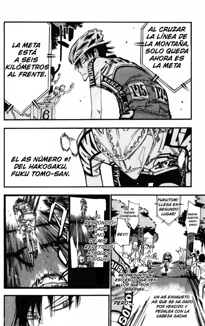 Yowamushi Pedal Capitulo 206: Sakamichi, fuera de la línea página 8