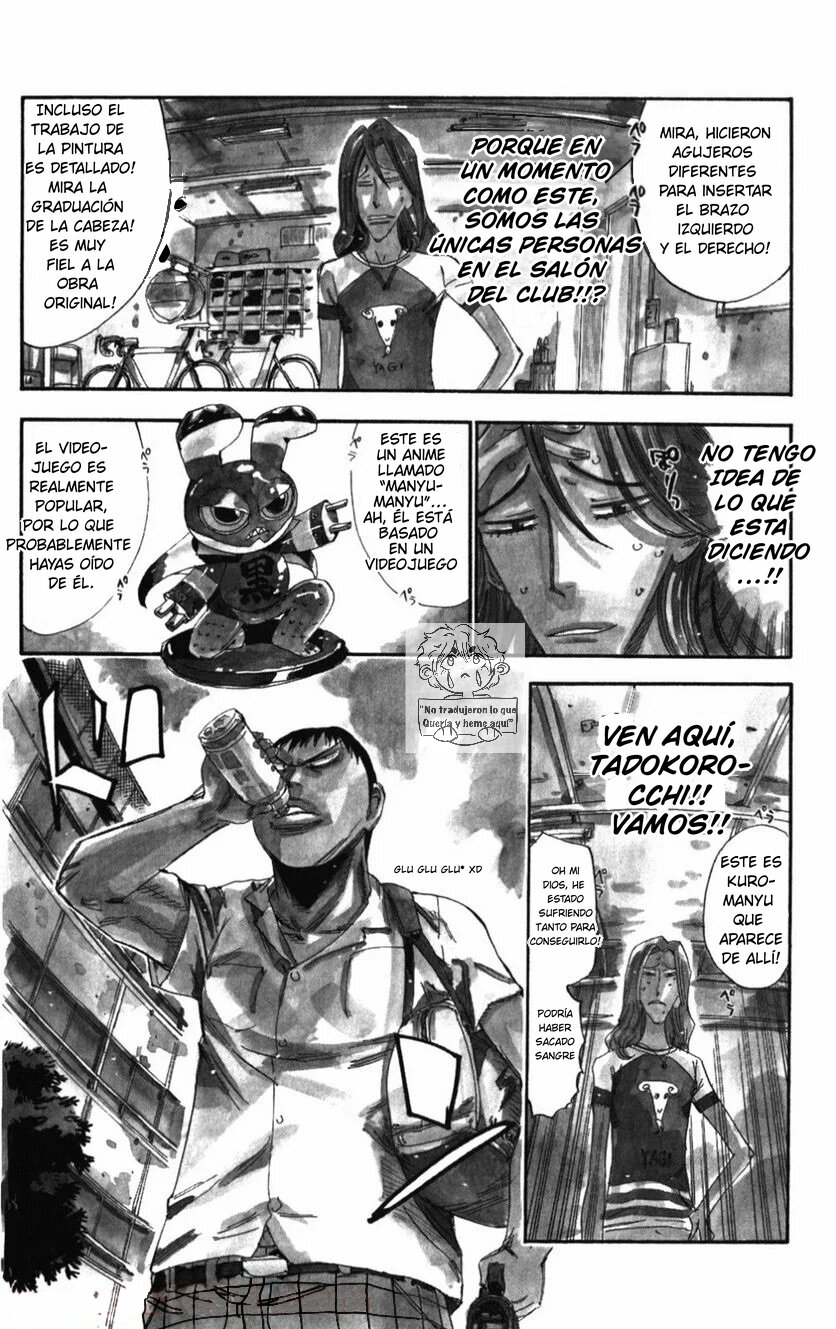 Yowamushi Pedal Capitulo 207.5: Extra página 5